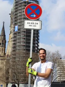 Halteverbotszone Berlin beantragen